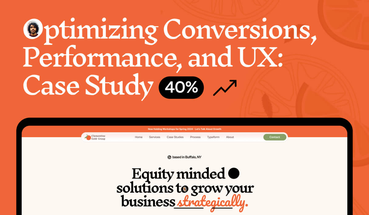 Clementine Gold Group — Branding · UX/UI · Webflow